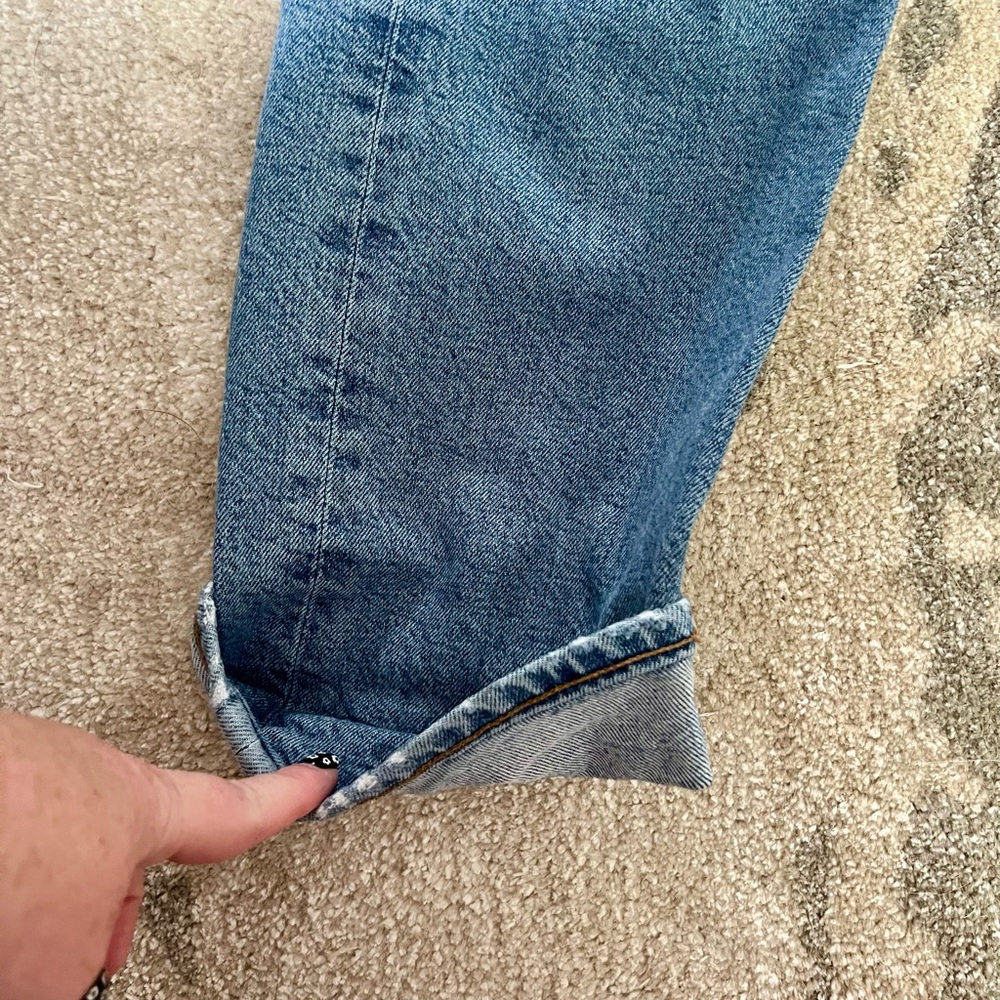 Agolde Riley Distressed Jeans